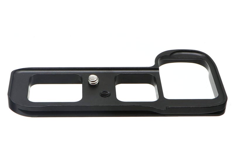 HITHUT Hand Grip Quick Release Metal Base Plate for Sony A7M3 A7III A7RIII A7R3 A9 with 1/4" Screw and Hex Wrench Black - Image 1